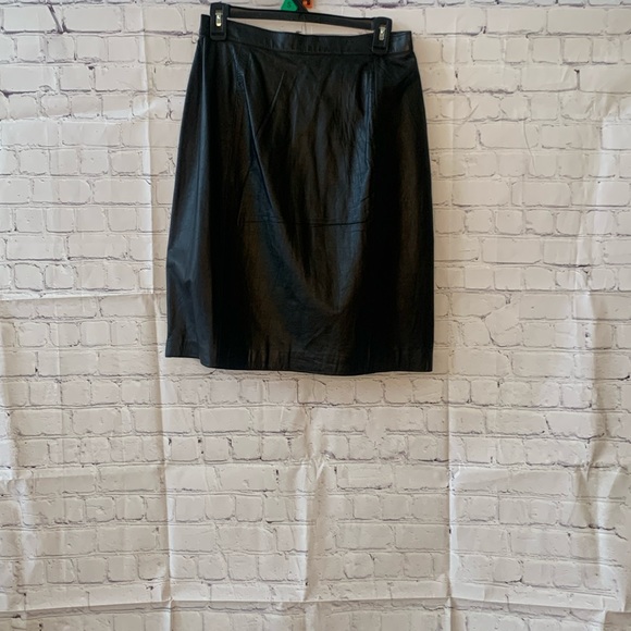 Dresses & Skirts - Leather Skirt